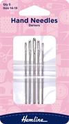Darner Hand Needle, Size 14-18, 5 pack